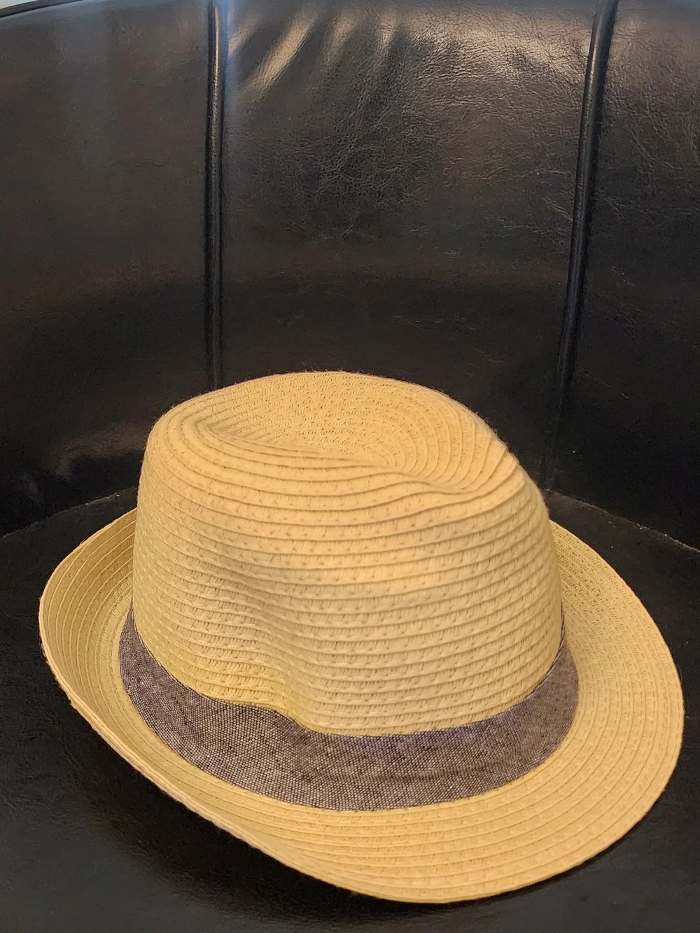 TB Fedora Hat with Gray Band